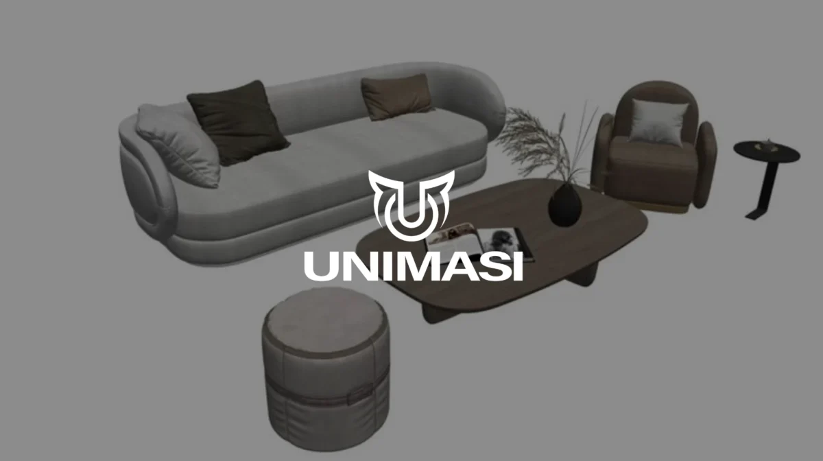 Jasa Animasi Layanan Furniture Ingin furniture Anda terlihat sempurna? Jasa animasi layanan furniture UNIMASI ubah desain jadi video, pikat klien & percepat penjualan!