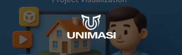 Animasi 3D Visualisasi Proyek! Bikin Proyek Realistis! Unimasi membuat konsep Anda terlihat nyata, menarik investor, dan menghemat biaya Mu!