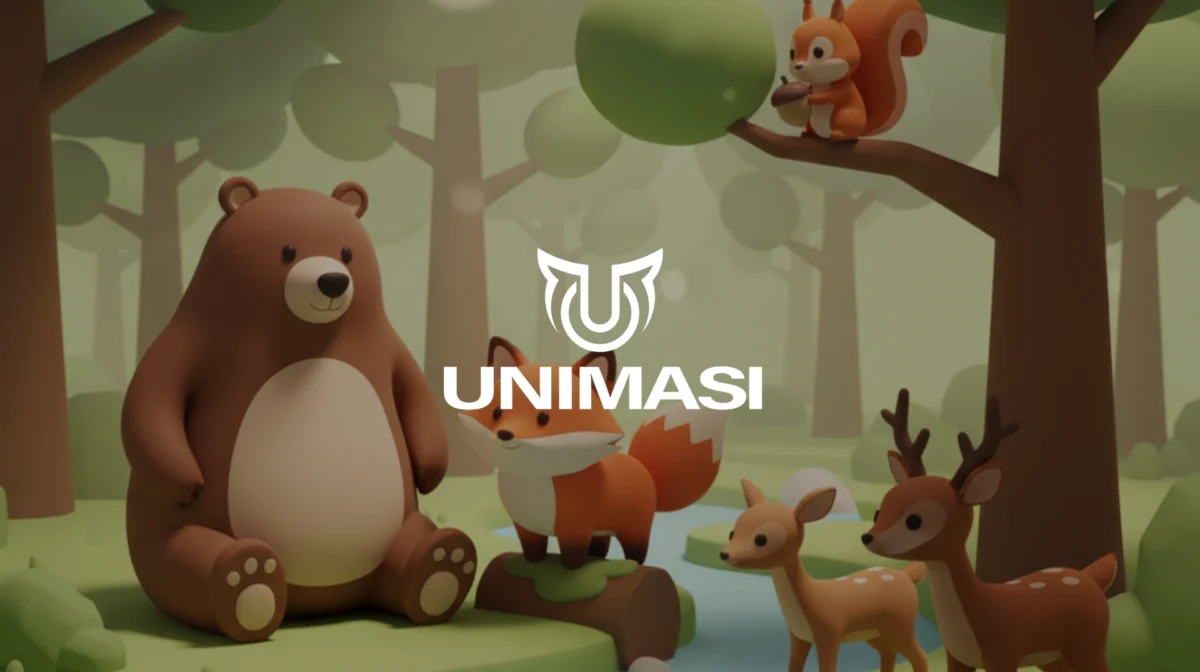 UNIMASI jasa produksi animasi 3D, sinematik, dan berstandar internasional. Cocok untuk video musik, iklan, brand, dan konten kreatif lainnya.