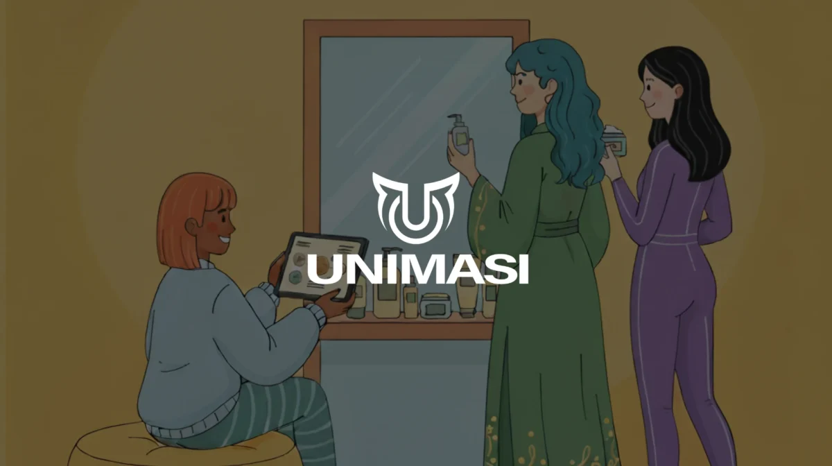 Jasa Animasi 2D terbaik dari Unimasi untuk visualisasi mendalam tentang manfaat bahan skincare produk Anda.