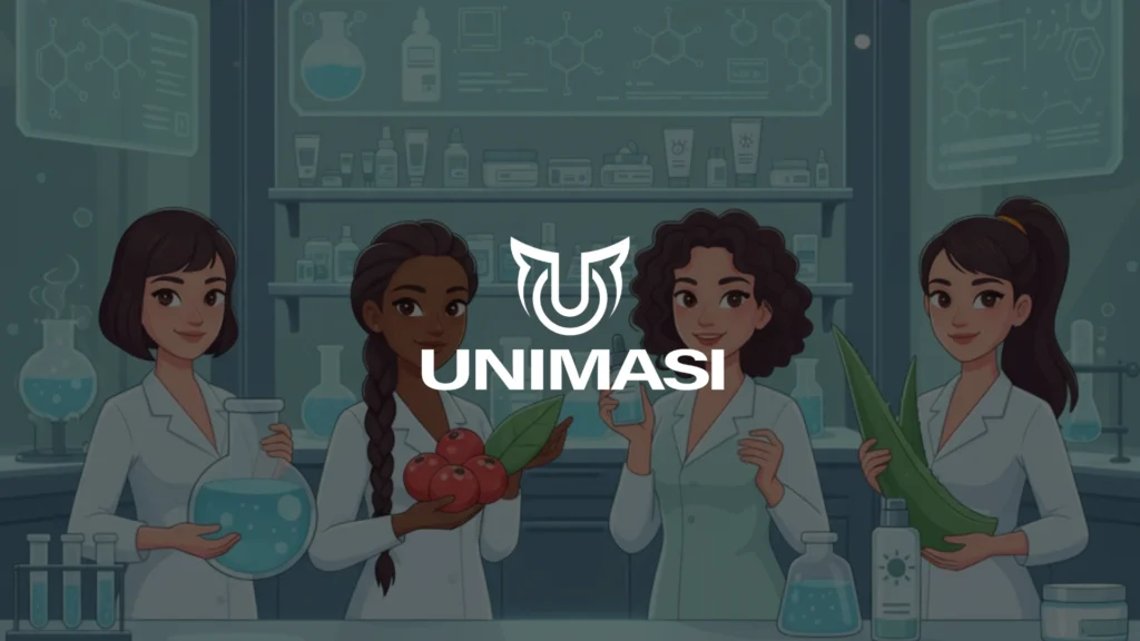 Jasa Motion Graphic Manfaat Bahan Skincare dari Unimasi. Visualisasikan cara kerja menggunakan animasi 2D/3D yang elegan dan mudah dipahami.