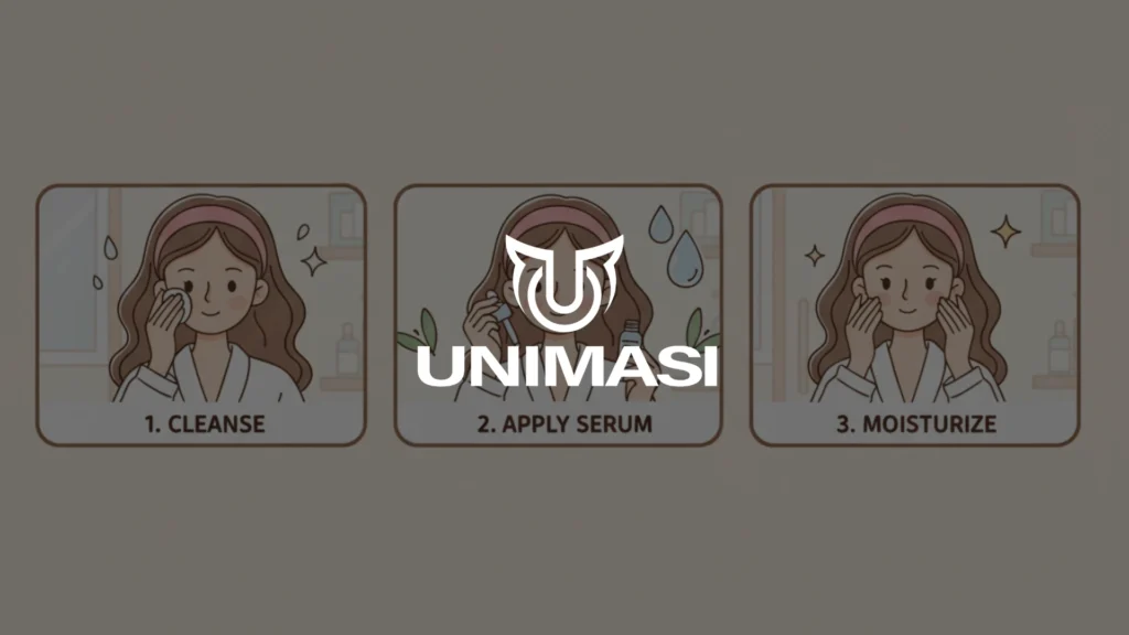 Jasa Animasi 2D Pemakaian Skincare. Kami mengubah instruksi skincare menjadi konten visual yang menarik, meningkatkan konversi iklan brand