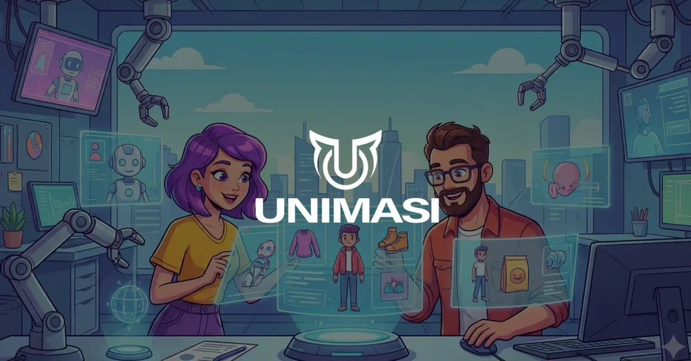 Cari Jasa Video Iklan AI Jakarta terpercaya? Unimasi hadirkan solusi video AI, Animasi 2D, 3D, dan Motion Graphic untuk promosi bisnis.
