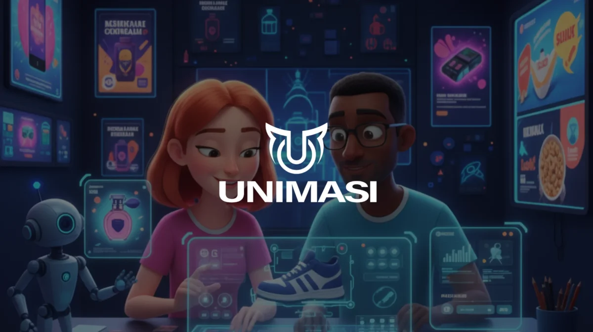 Butuh Jasa Video Iklan AI Bekasi? Unimasi melayani pembuatan video AI, Animasi 2D, 3D, dan Motion Graphic berkualitas. Promosi hemat, cepat.