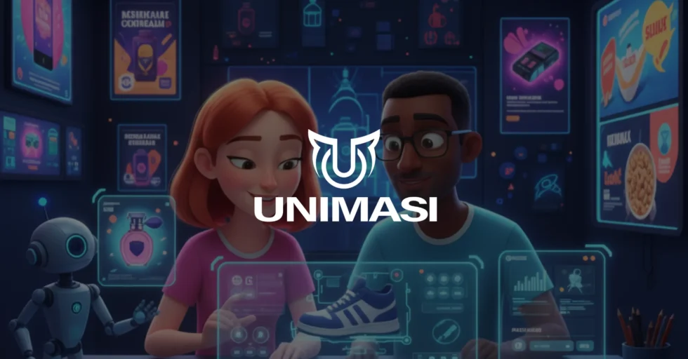 Butuh Jasa Video Iklan AI Bekasi? Unimasi melayani pembuatan video AI, Animasi 2D, 3D, dan Motion Graphic berkualitas. Promosi hemat, cepat.