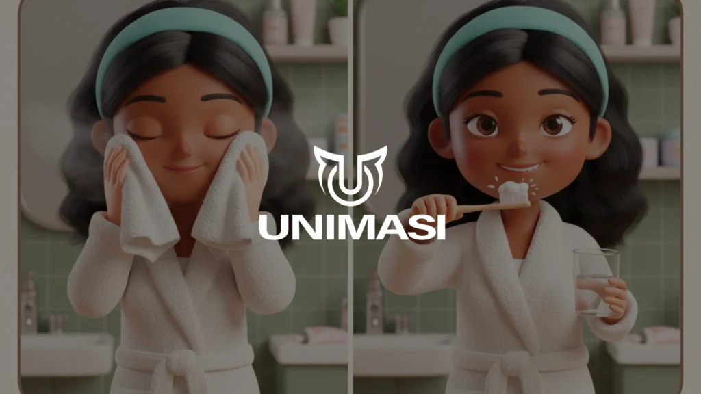 Tingkatkan penjualan dengan Jasa Animasi 3D & 2D Pemakaian Skincare dari Unimasi. Kami membuat, Motion Graphic & AI untuk produk skincare