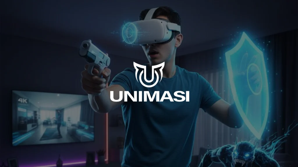 Jasa Video 3D Immersive Depok? Unimasi menyediakan layanan pembuatan video animasi 2D, 3D, Motion Graphic, dan AI.