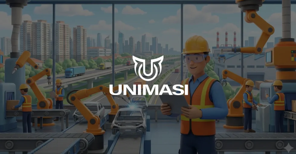 Butuh Jasa Video 3D Industry Bekasi? Unimasi melayani pembuatan animasi 2D, 3D, Motion Graphic, dan AI untuk visualisasi industri profesional.