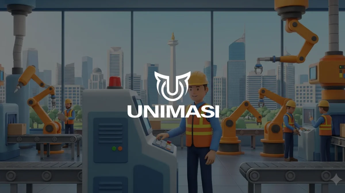 Jasa Video 3D Industry Jakarta? Unimasi hadir dengan layanan animasi 2D, 3D, Motion Graphic, dan AI profesional untuk branding bisnis anda.