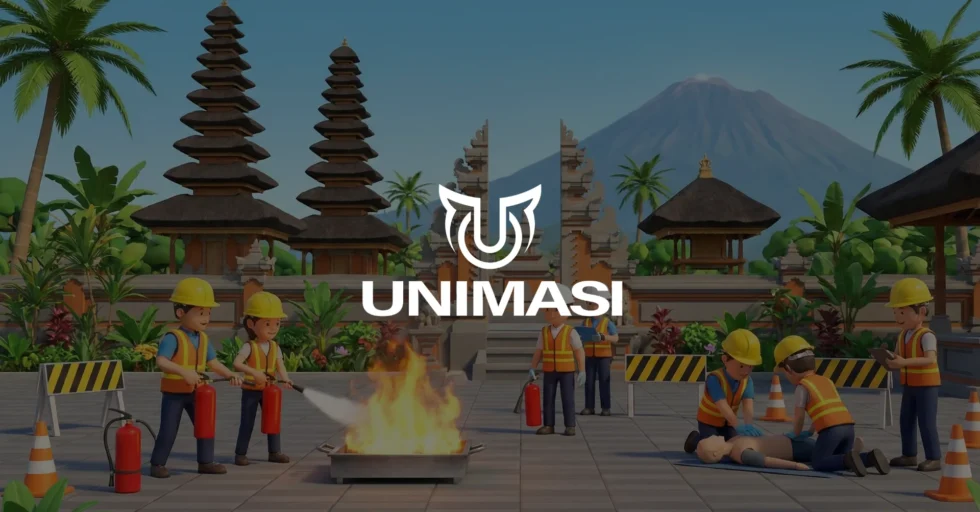 Jasa Video 3D Safety Simulation Bali Butuh Jasa Video 3D Safety Simulation Bali? Unimasi ahli pembuatan video animasi 2D, 3D, Motion Graphic & AI untuk edukasi K3 yang efektif.