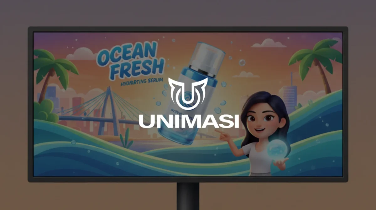 Butuh promosi menarik? Pilih Jasa Video Iklan Animasi Batam dari Unimasi. Ahli pembuatan Animasi 2D, 3D, Motion Graphic, dan AI untuk Anda.