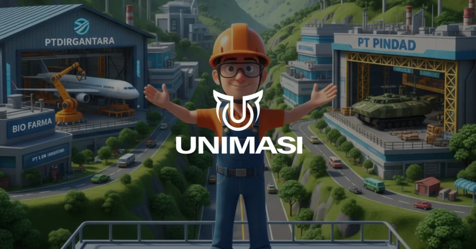 Jasa Video 3D Industry Bandung Butuh Jasa Video 3D Industry Bandung? Unimasi ahli dalam animasi 2D, 3D, Motion Graphic, dan AI untuk visualisasi bisnis kreatif.