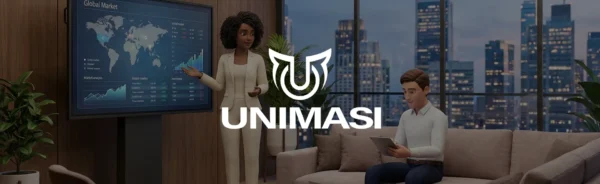 Vendor 3D Explainer Video Perbankan Bogor terpercaya, Unimasi bantu visualisasikan produk menjadi animasi 2D, 3D, Motion Graphic & AI.