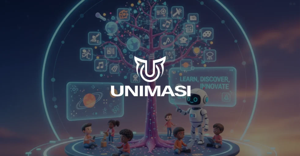 Jasa animasi edukatif Jakarta Barat: Unimasi. Video 2D, 3D, Motion Graphic, dan AI untuk media pembelajaran yang interaktif dan profesional.