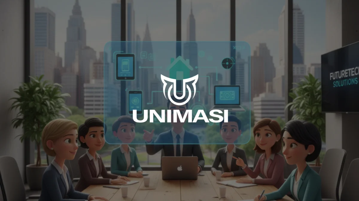 Vendor 3D explainer video teknologi Jakarta Selatan. Unimasi hadirkan video 2D, 3D, & AI profesional untuk branding teknologi secara efektif.