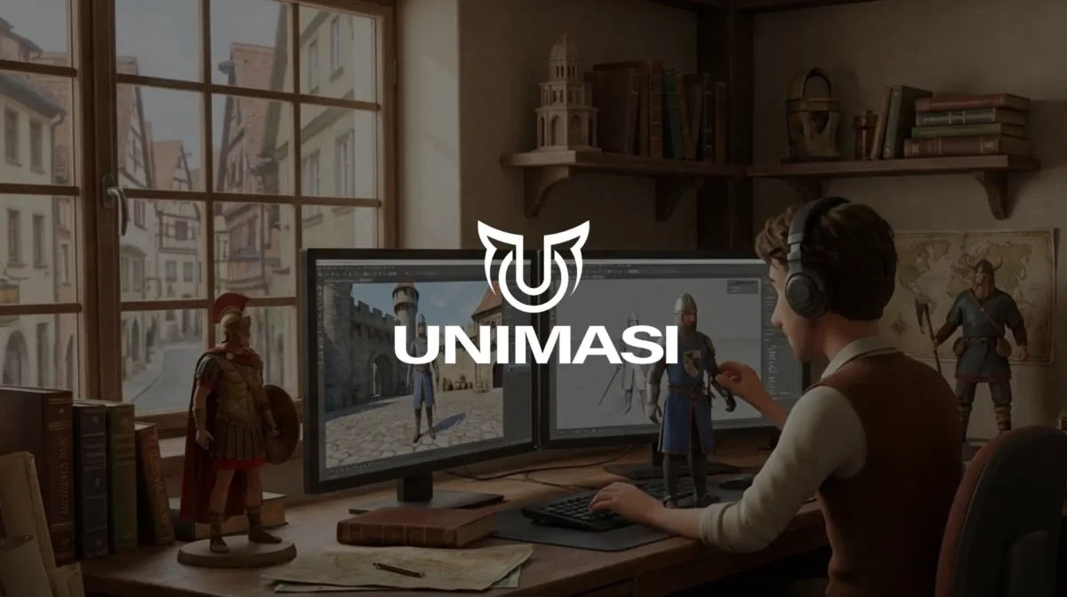 Vendor 3D Historical Animation Depok. Unimasi hadirkan rekonstruksi sejarah melalui animasi 3D, 2D, dan AI untuk edukasi yang memukau.