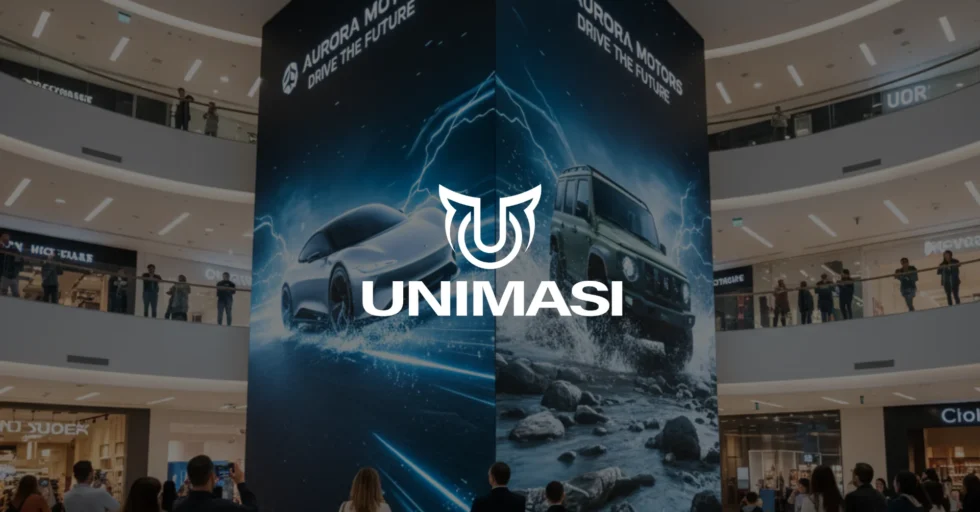 Jasa Videotron 3D Otomotif Bandung Butuh visual memukau? Jasa Videotron 3D Otomotif Bandung dari Unimasi hadirkan konten animasi 3D untuk tingkatkan penjualan brand Anda!