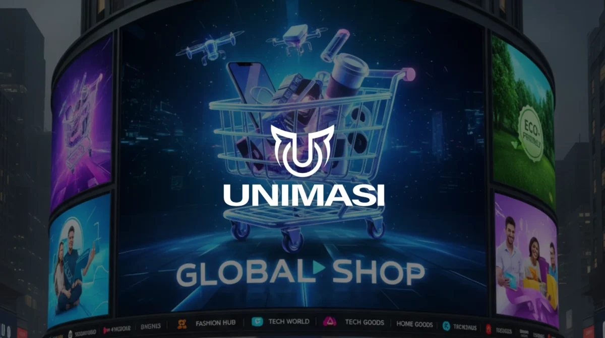 Tingkatkan konversi e-commerce Anda dengan Jasa Videotron 3D E-commerce dari Unimasi. Visual animasi 3D ikonik, realistis, dan berteknologi AI