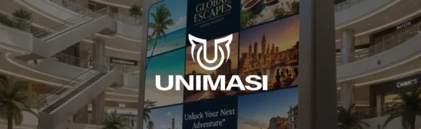 Tingkatkan penjualan Anda dengan Jasa Videotron 3D E-commerce Bekasi dari Unimasi. Ahli animasi 3D & AI untuk branding produk Anda.