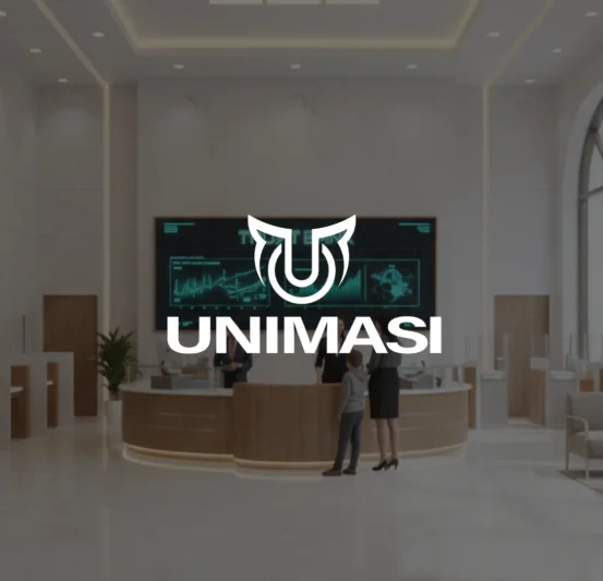 Gunakan Jasa Videotron 3D Perbankan Tangerang dari Unimasi. Kami ahli dalam animasi 3D, Motion Graphic, dan AI untuk branding bank Anda!