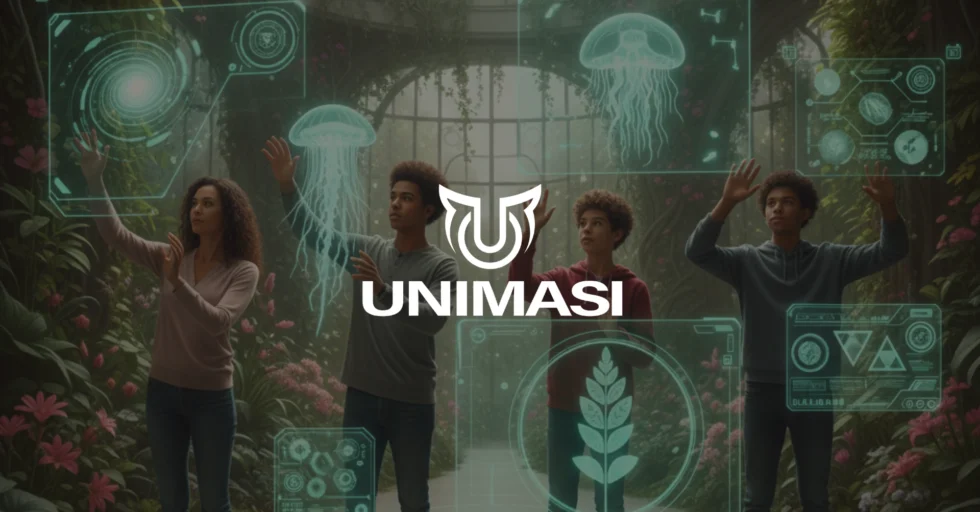 Vendor AR Interactive Display Bandung. Unimasi solusi Augmented Reality, animasi 3D, AI interaktif untuk tingkatkan engagement bisnis Anda.