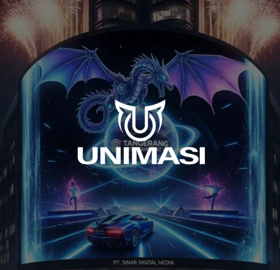 Cari Vendor Videotron 3D entertainment Tangerang? Unimasi hadirkan jasa pembuatan video animasi 3D, Motion Graphic & AI untuk visual Anda.