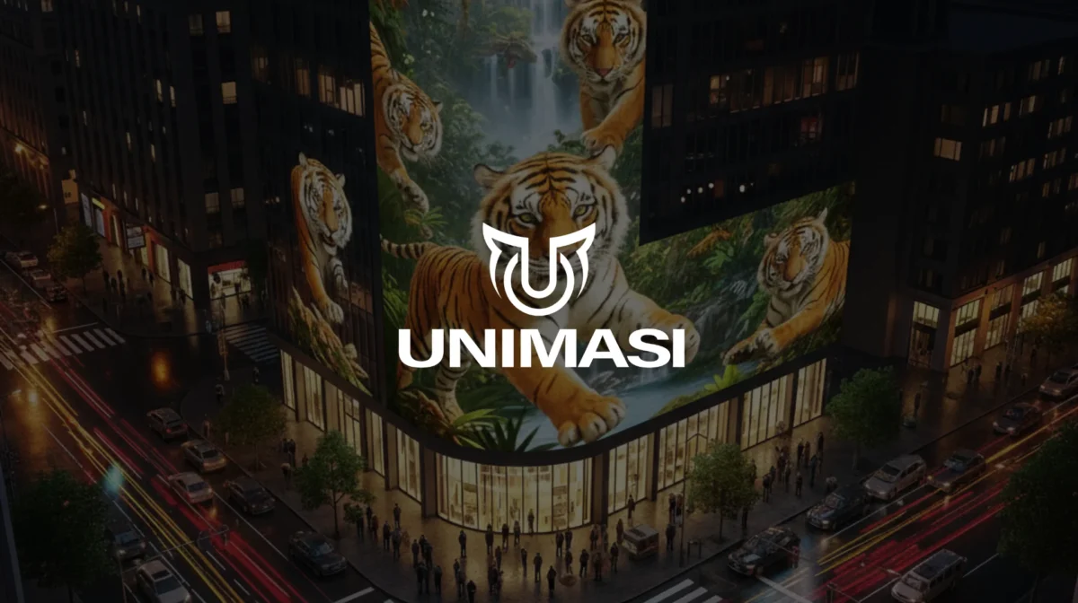 Cari Jasa Pembuatan Videotron 3D Bandung? Unimasi hadirkan konten animasi 3D anamorphic berkualitas tinggi untuk promosi bisnis yang viral.