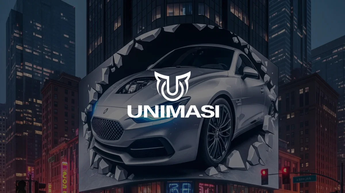 Tingkatkan brand dengan Jasa Videotron 3D Otomotif. Kami menghadirkan animasi 3D realistis untuk dealer agar tampil lebih menarik.