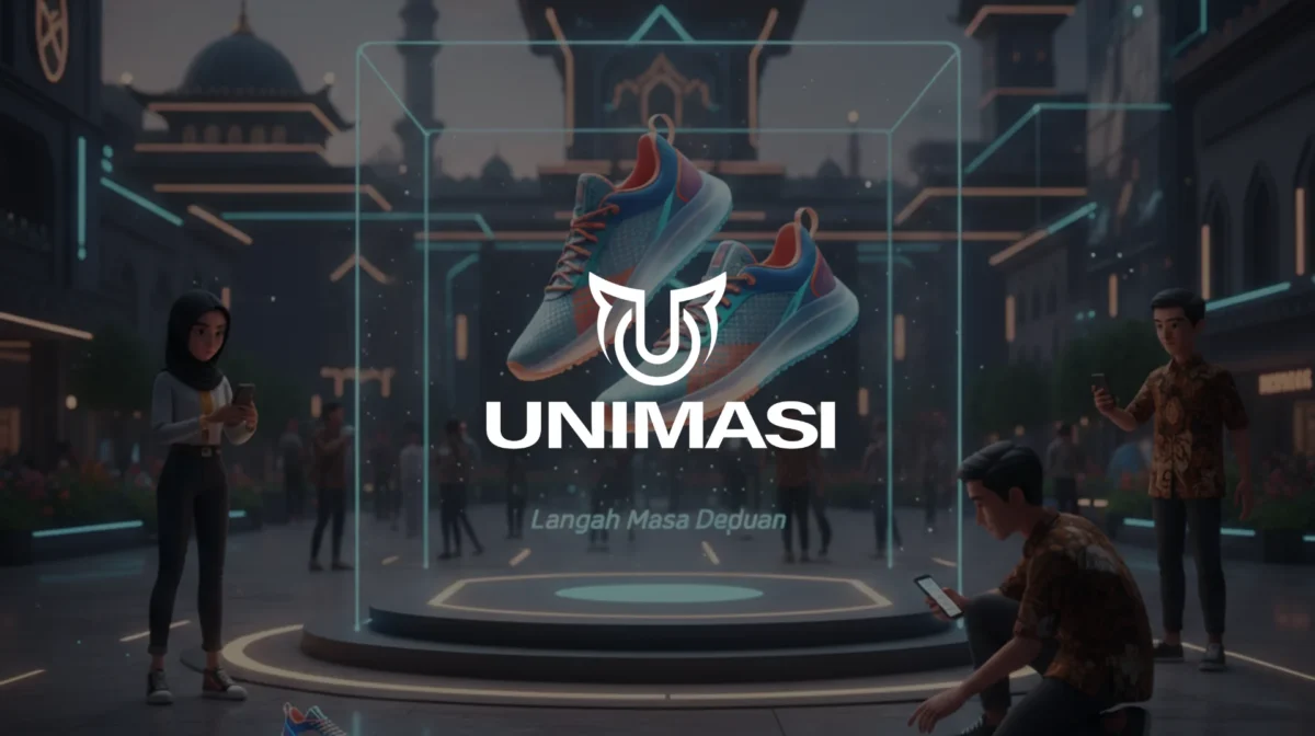 Vendor AR Product Showcase Depok. Unimasi hadirkan teknologi Augmented Reality, animasi 3D, AI untuk visualisasi produk nyata dan interaktif.