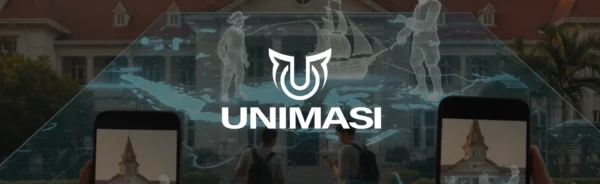 Jasa AR Historical Tour Bandung dari Unimasi. Kami menghadirkan animasi 3D dan AI untuk pengalaman tur yang imersif dan futuristik.