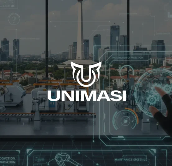 Jasa AR Industrial Simulator Jakarta: Unimasi solusi Augmented Reality canggih untuk pelatihan, maintenance, dan operasional industri.