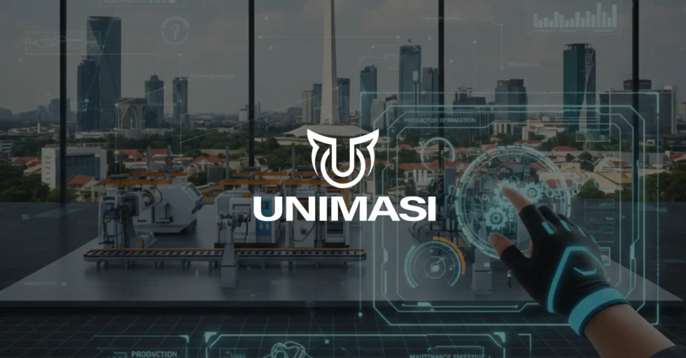 Jasa AR Industrial Simulator Jakarta: Unimasi solusi Augmented Reality canggih untuk pelatihan, maintenance, dan operasional industri.