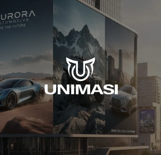 Tingkatkan brand Anda dengan Jasa Videotron 3D Otomotif Tangerang dari Unimasi. Spesialis animasi 3D, Motion Graphic, dan AI iklan otomotif.